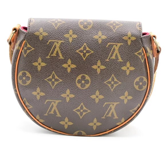 LOUIS VUITTON LV Tambourine Shoulder Bag Monogram Leather Brown M51179 18YE559 - Picture 3 of 15